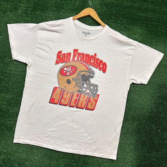 San Francisco 49ers NFL oversized white T-shirt Size Large - Picture 3 of 4